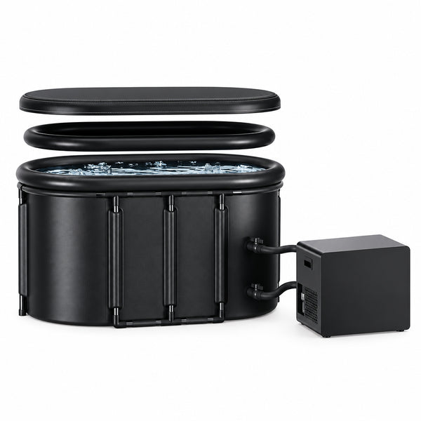 1/3HP Ice Bath Chiller & 148Gal Cold Plunge Tub Bundle