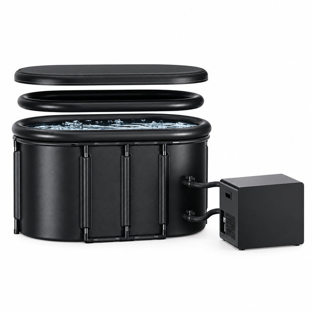 1/3HP Ice Bath Chiller & 148Gal Cold Plunge Tub Bundle