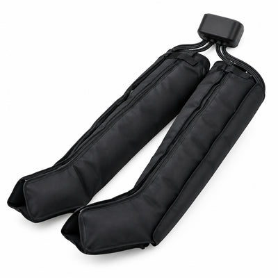 Air Compression Therapy System, Rechargeable Leg Massager, Dynamic Leg Compression Recovery Boots for Fast Recovery and Improved Circulation for Athletes (6 Chamber- L)