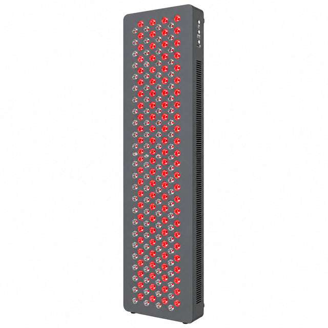 Full Body Red Light Therapy Panel, 200 Leds, 660Nm Red & 850Nm Near-Infrared Light, Built-In Timer, Door Hanging Kit