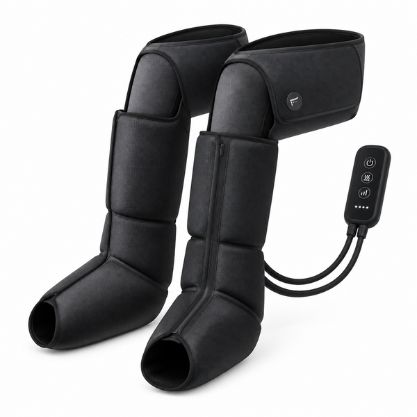 Leg Massager with Heat and Airbag Foot Calf Thigh Massager for Circulation and Muscle Relaxation Sequential Compression Boot