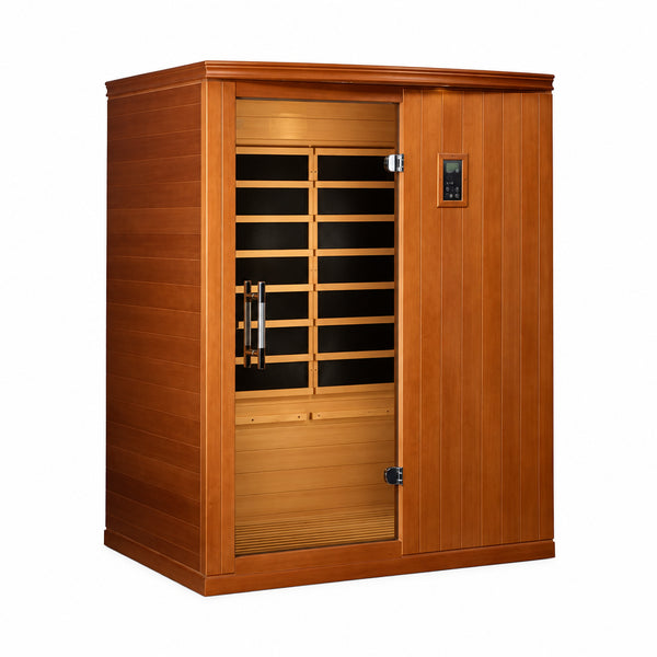 3 Person Low EMF Infrared Lighting Home Sauna